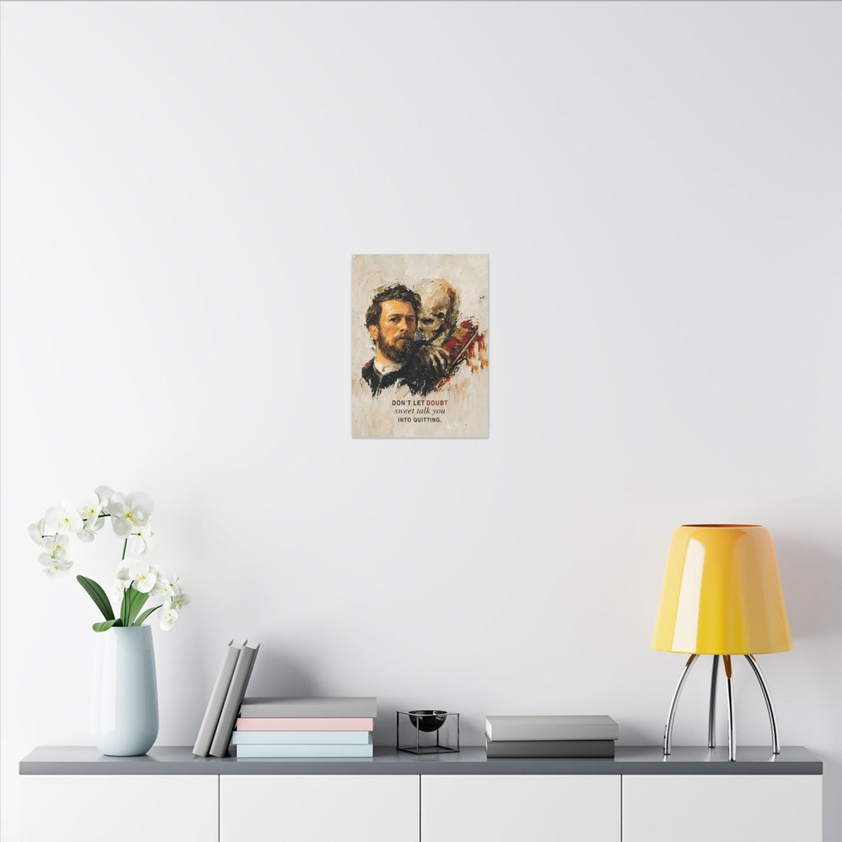 Don't Let Doubt - Motivational Wall Art | Canvas
