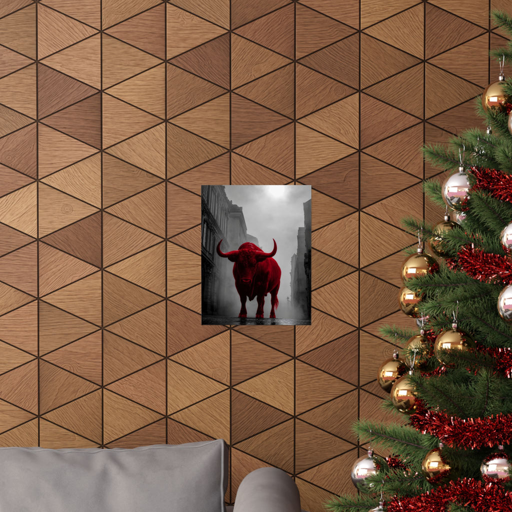 The Bull - Business Wall Art | Matte Poster