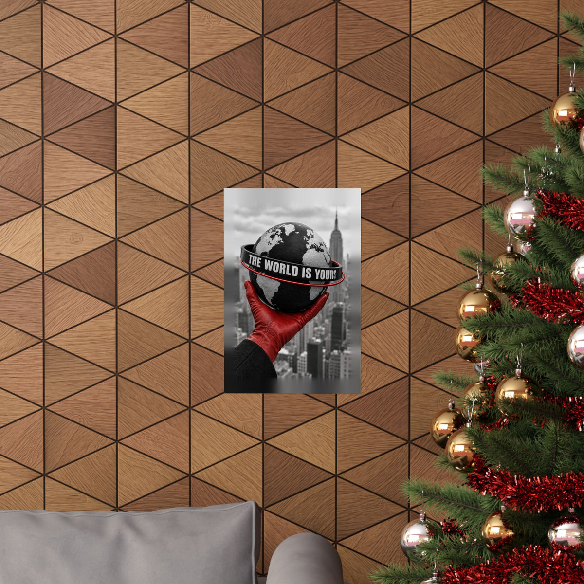 The World Is Yours - Money Wall Art | Matte Poster