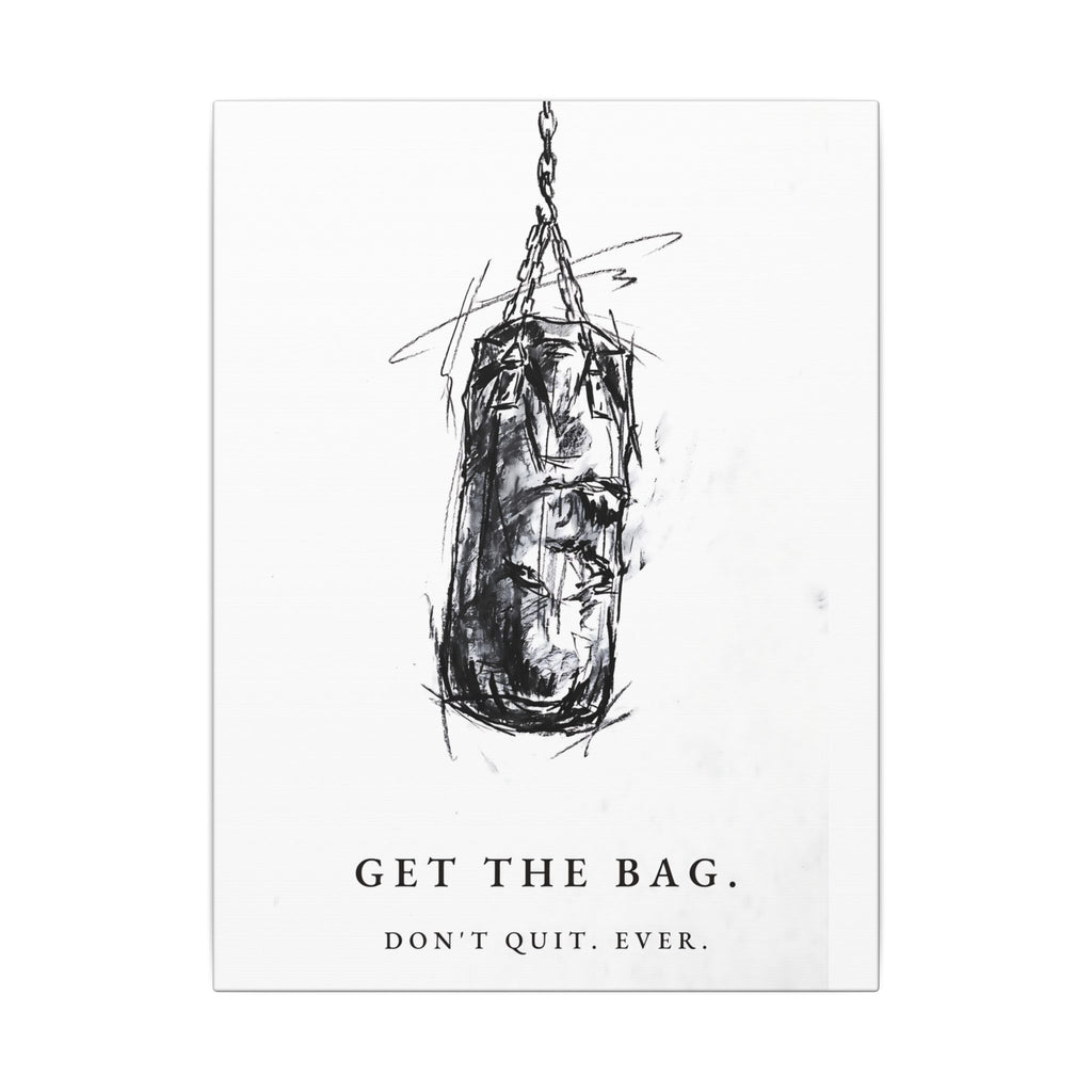 Get the Bag - Boxing Wall Art | Canvas