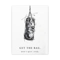 Get the Bag - Boxing Wall Art | Canvas