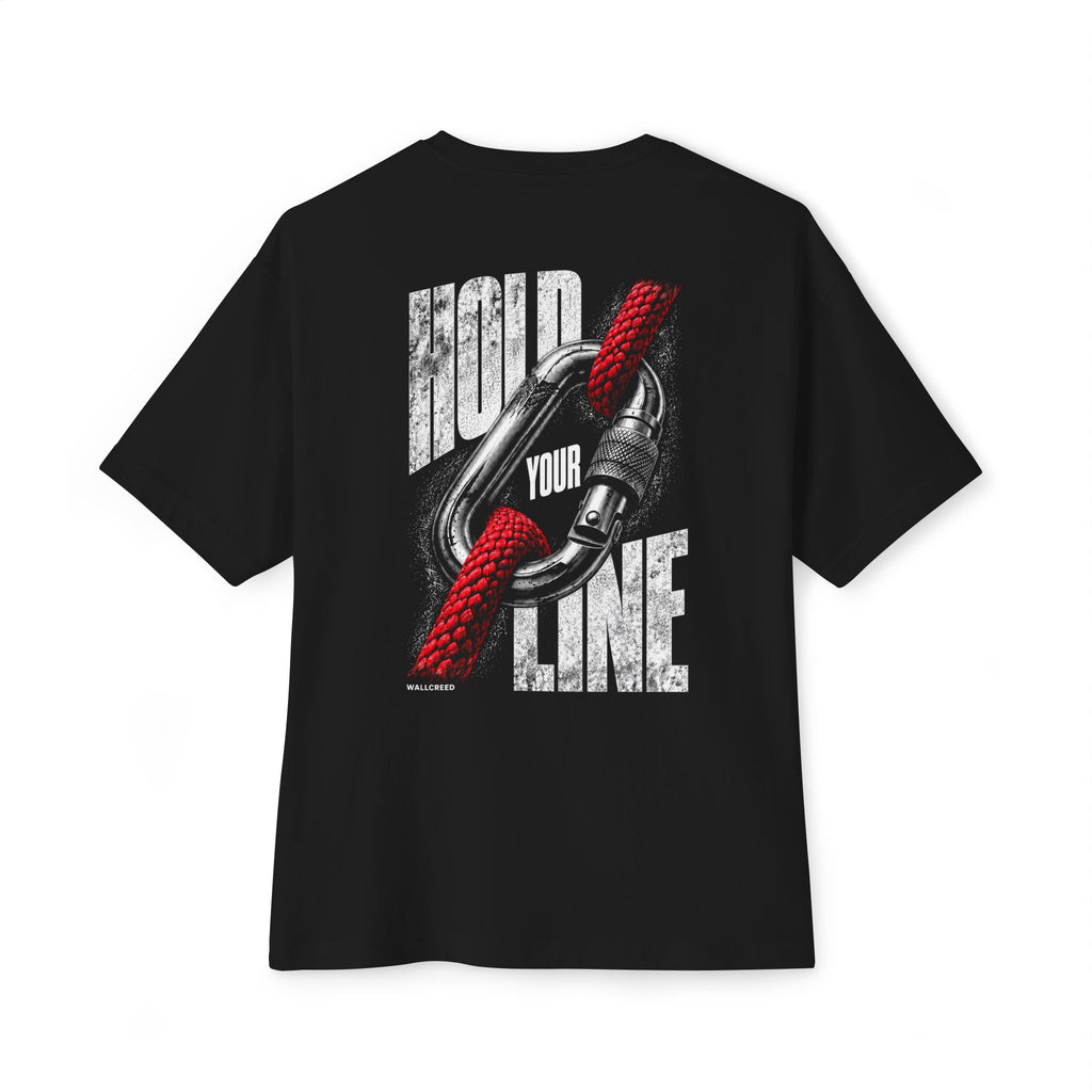 Hold Your Line | Heavyweight Tee (Back Print)