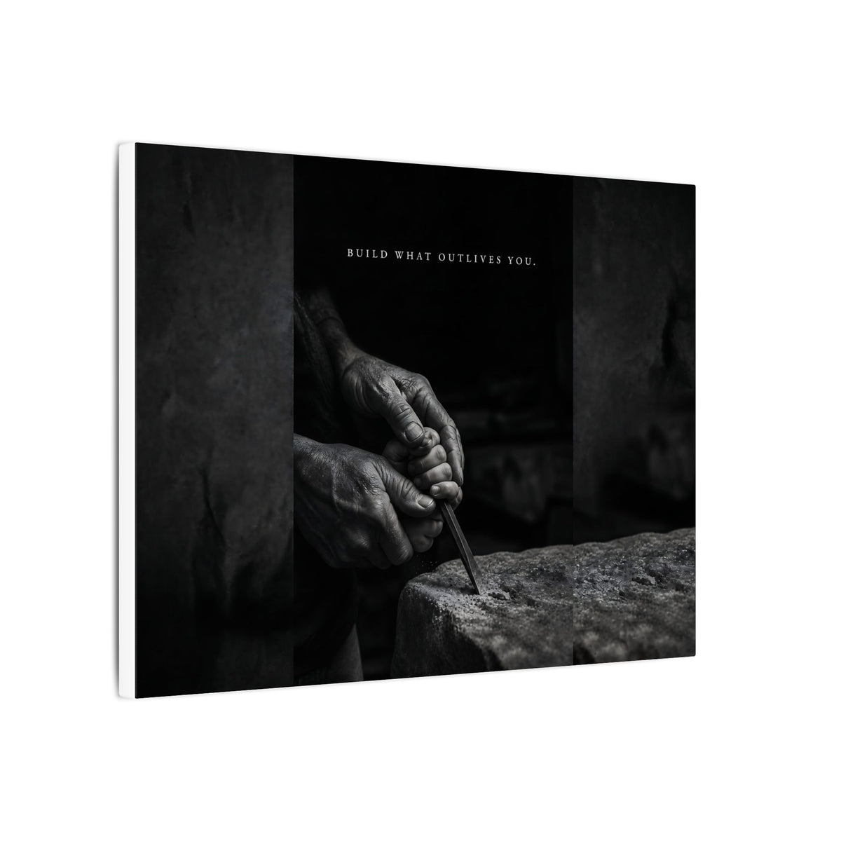 Build What Outlives You - Motivational Posters | Canvas (Landscape)