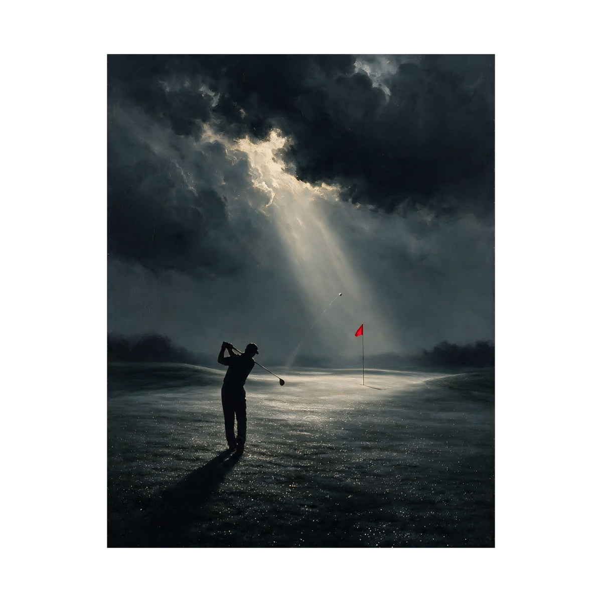 Dawn Patrol - Golf Art | Matte Poster
