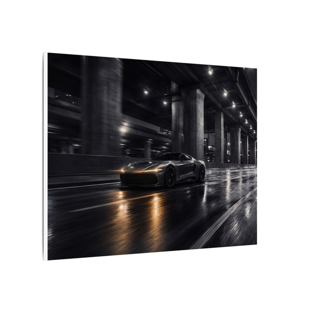 After Dark - Supercar Wall Art | Canvas (Landscape)