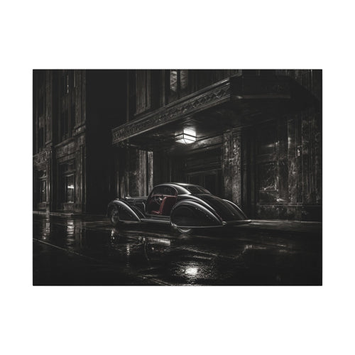 Art Deco Coupe - Art Deco Car Wall Art | Canvas (Landscape)