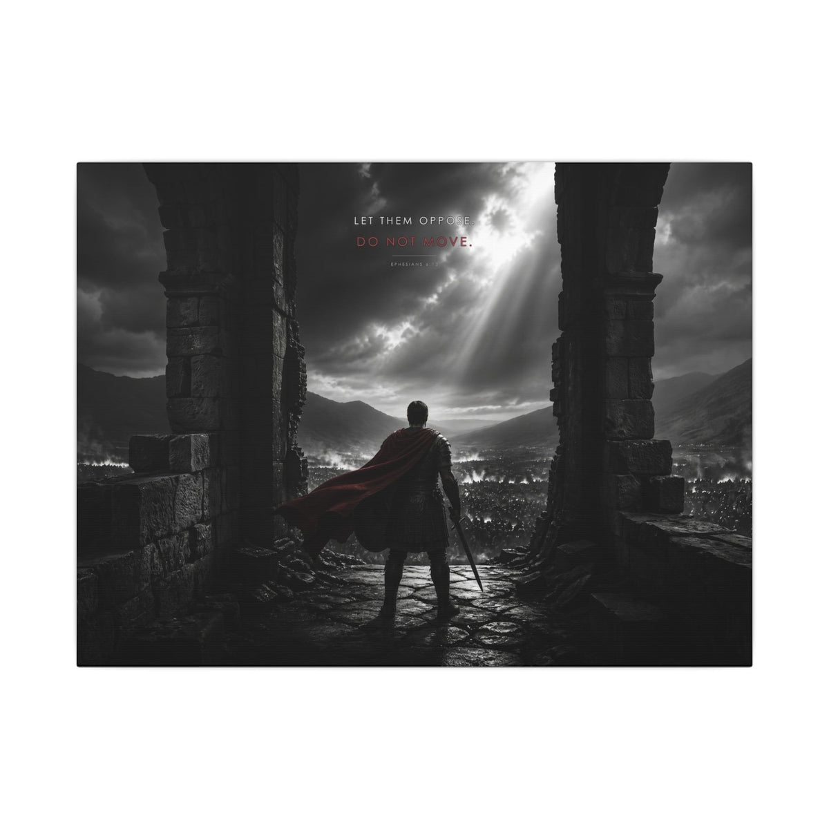 Stand Firm - Armor of God Wall Art | Canvas (Landscape)
