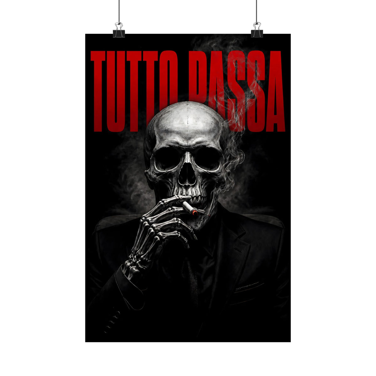 Tutto Passa - Memento Mori | Matte Poster