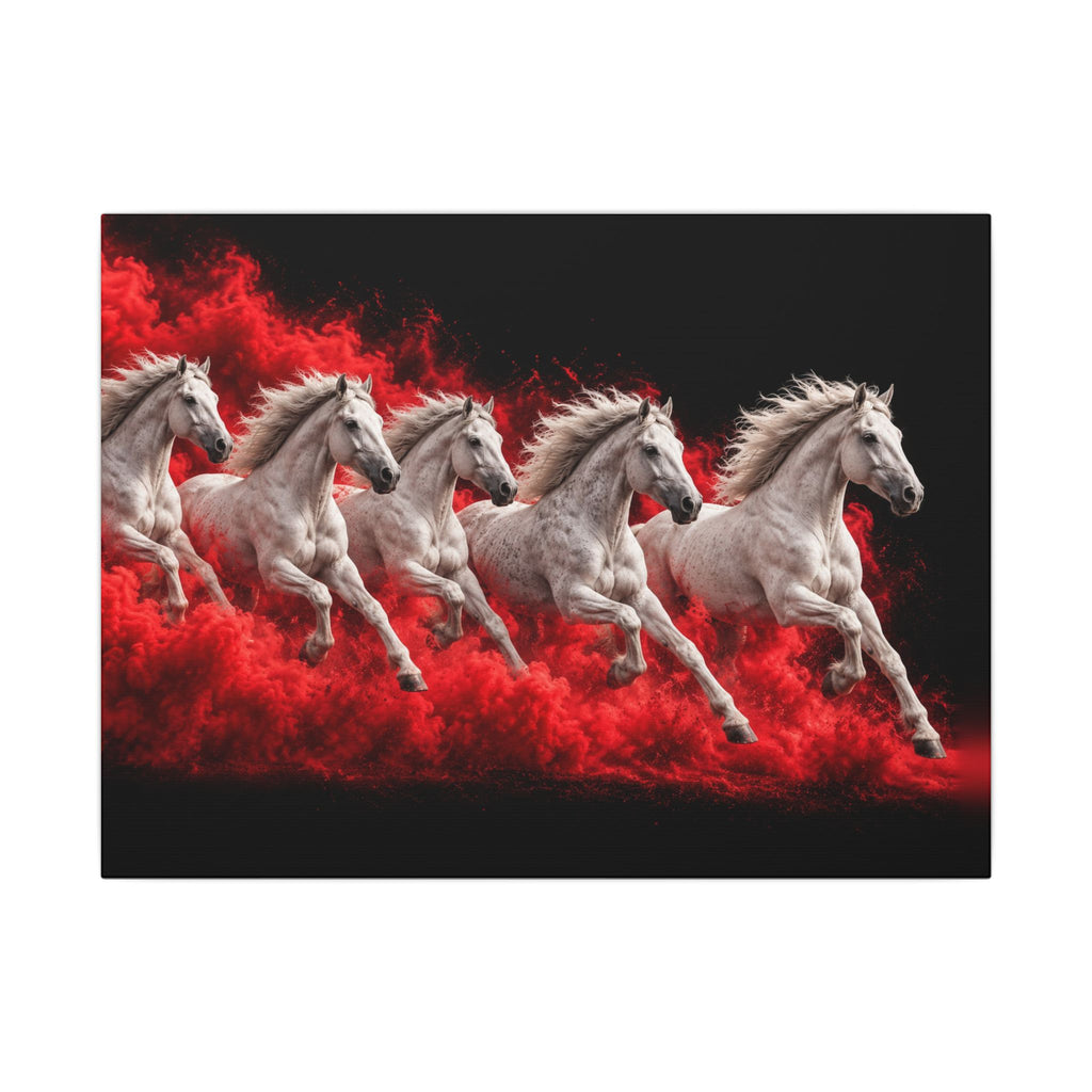 Stampede - Horse Wall Art | Canvas (Landscape)