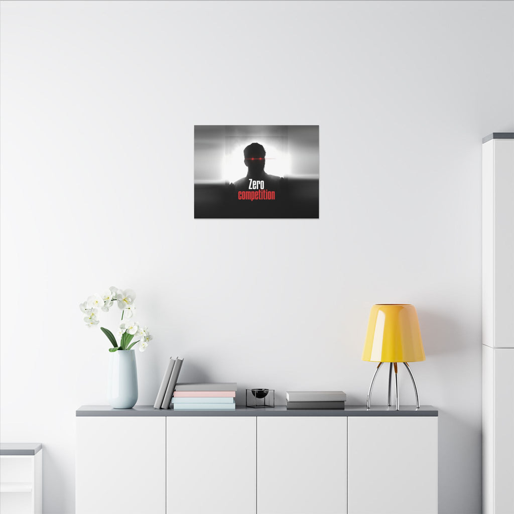 Zero Competition - Men's Office Wall Art | Canvas (Landscape)