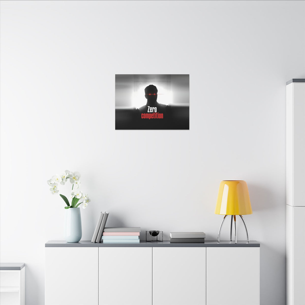 Zero Competition - Men's Office Wall Art | Canvas (Landscape)