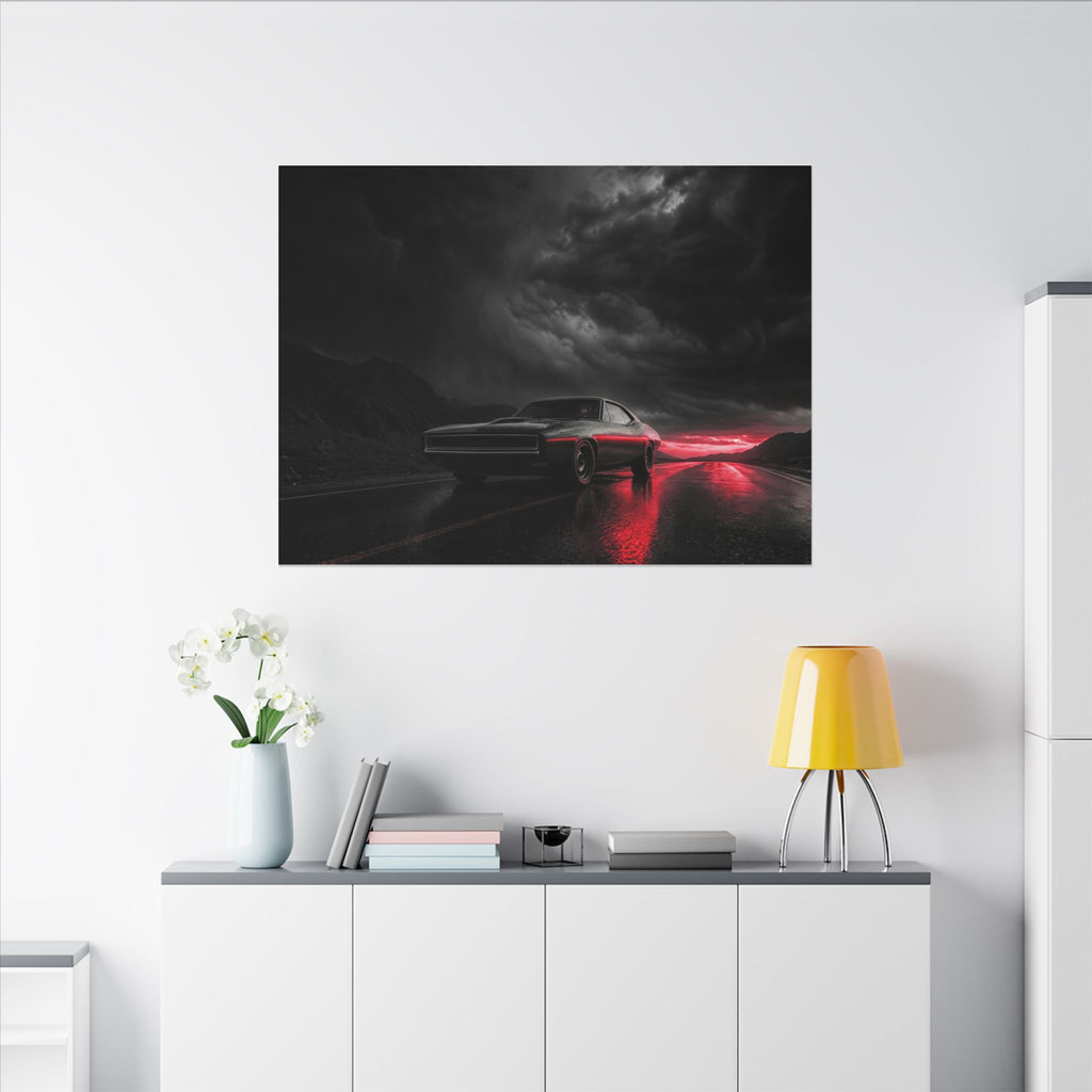 Desert Muscle - Muscle Car Wall Art | Canvas (Landscape)