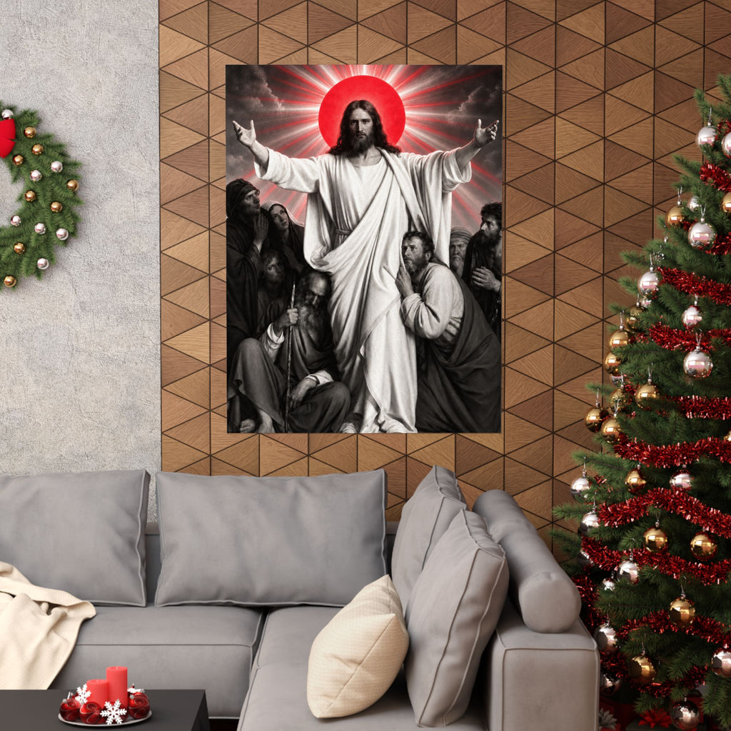 Christ and the Disciples - Christian Wall Art | Matte Poster