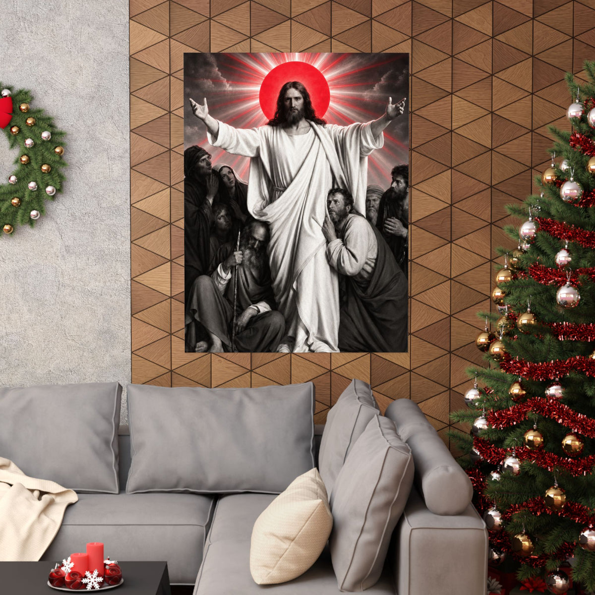 Christ and the Disciples - Christian Wall Art | Matte Poster