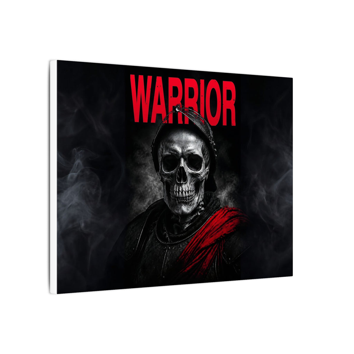 Warrior - Skull Painting | Canvas (Landscape)