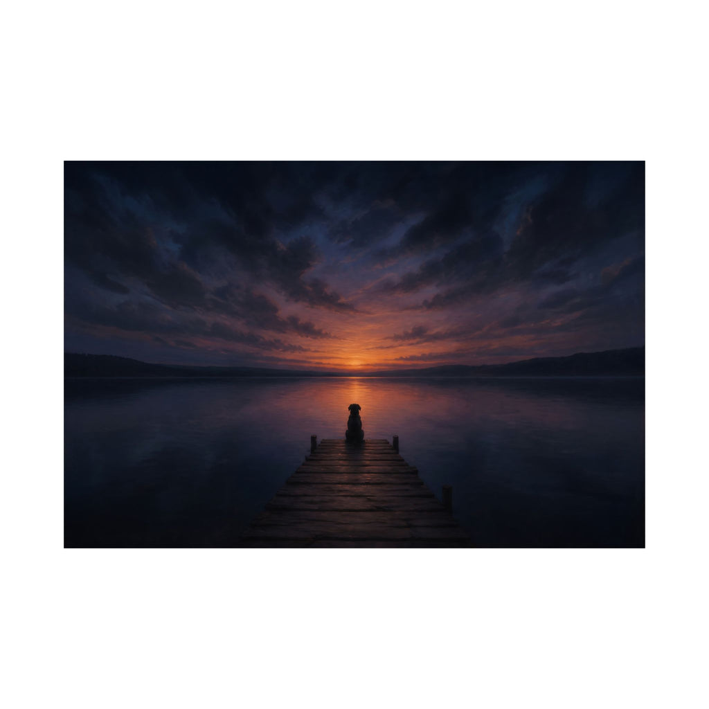The Wait - Bedroom Wall Art | Matte Poster (Landscape)
