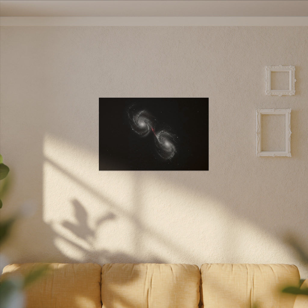 Collision Course - Space Wall Art | Canvas (Landscape)