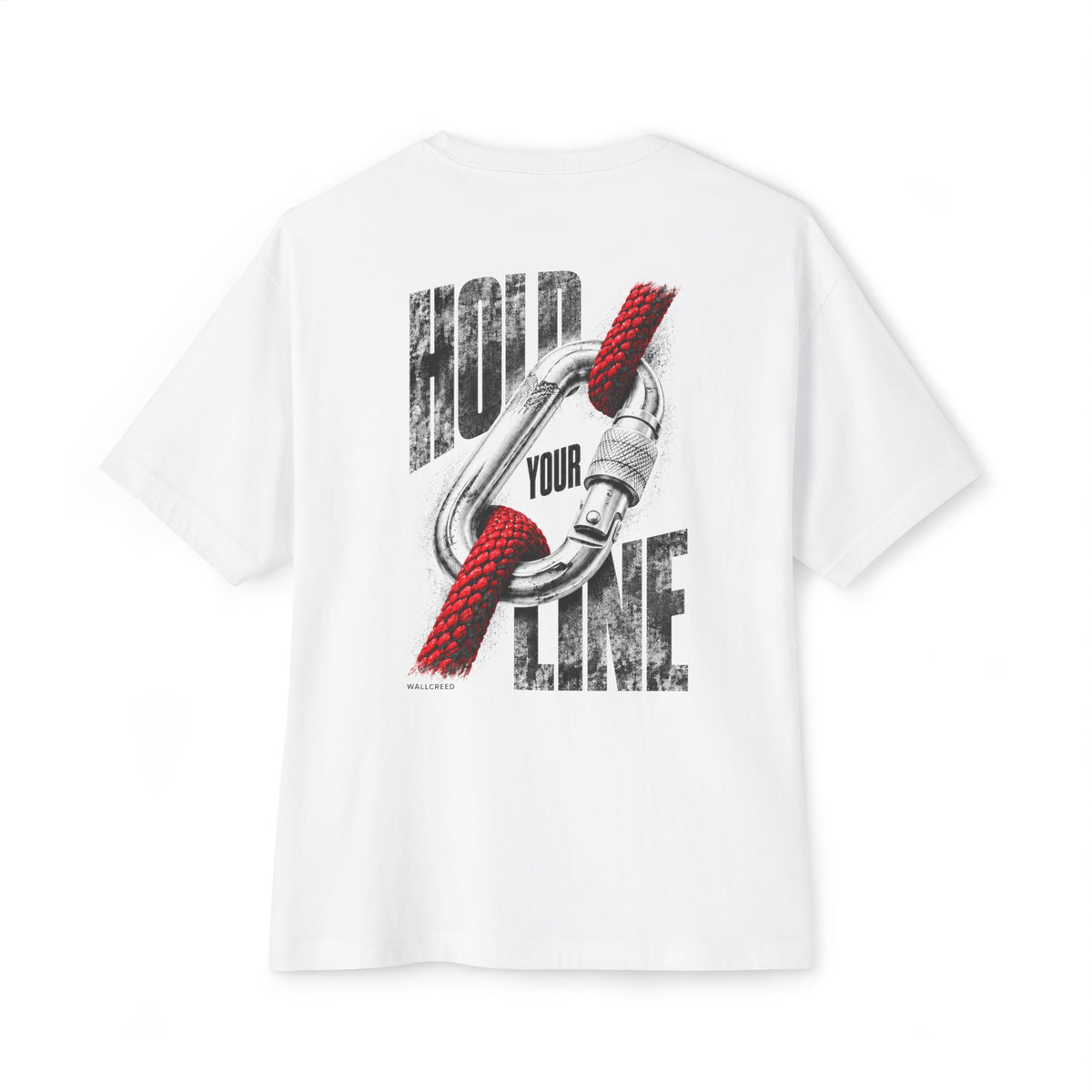 Hold Your Line | Heavyweight Tee (Back Print)