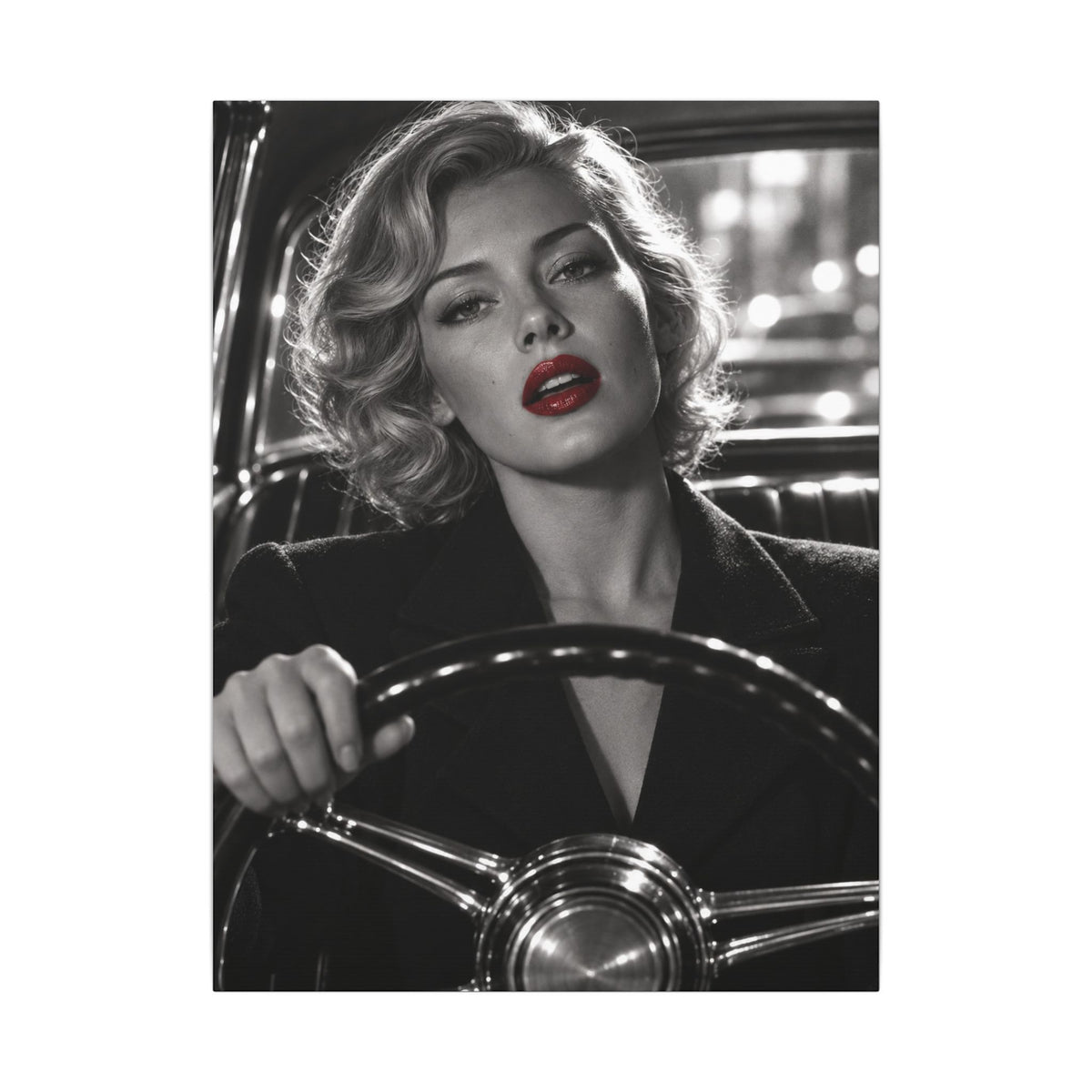 Night Drive - Bedroom Wall Art | Canvas