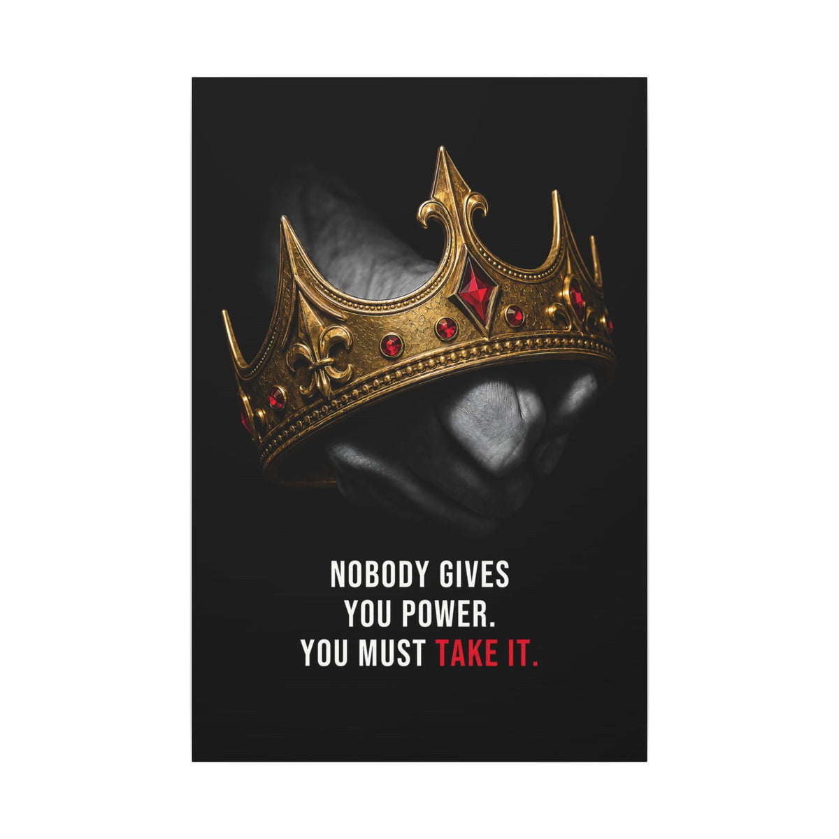 Take the Crown - King Wall Art | Canvas