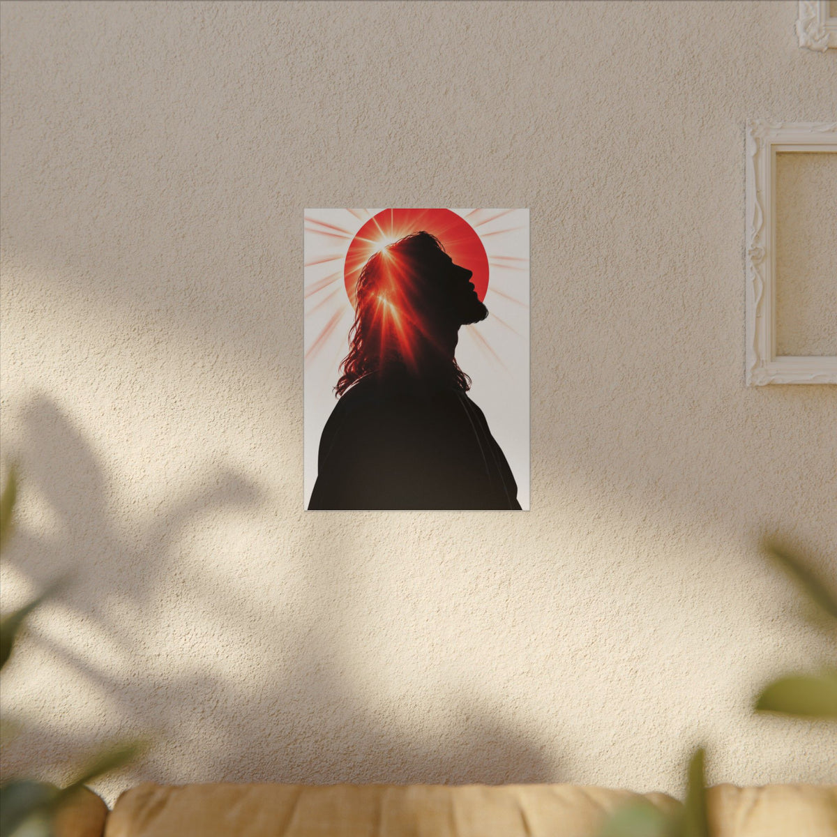 Jesus Silhouette - Christian Wall Art | Canvas