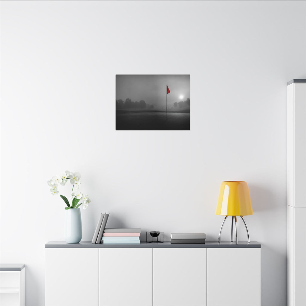 Flag on the Green - Wall Art For Executive Offices | Canvas (Landscape)