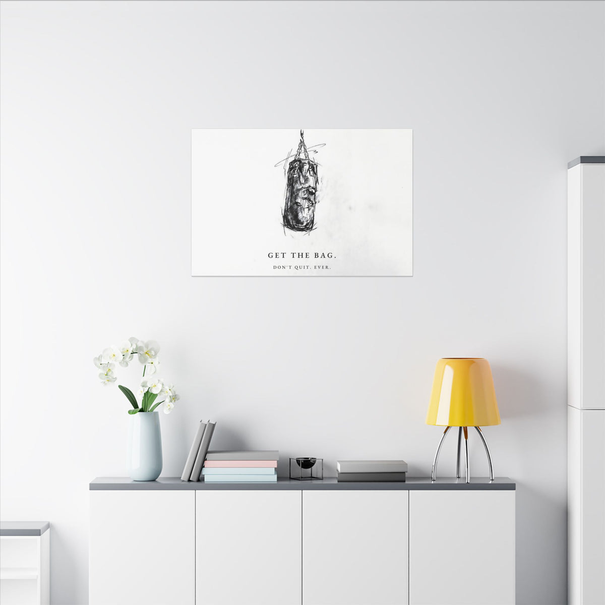 Get the Bag - Boxing Wall Art | Canvas (Landscape)