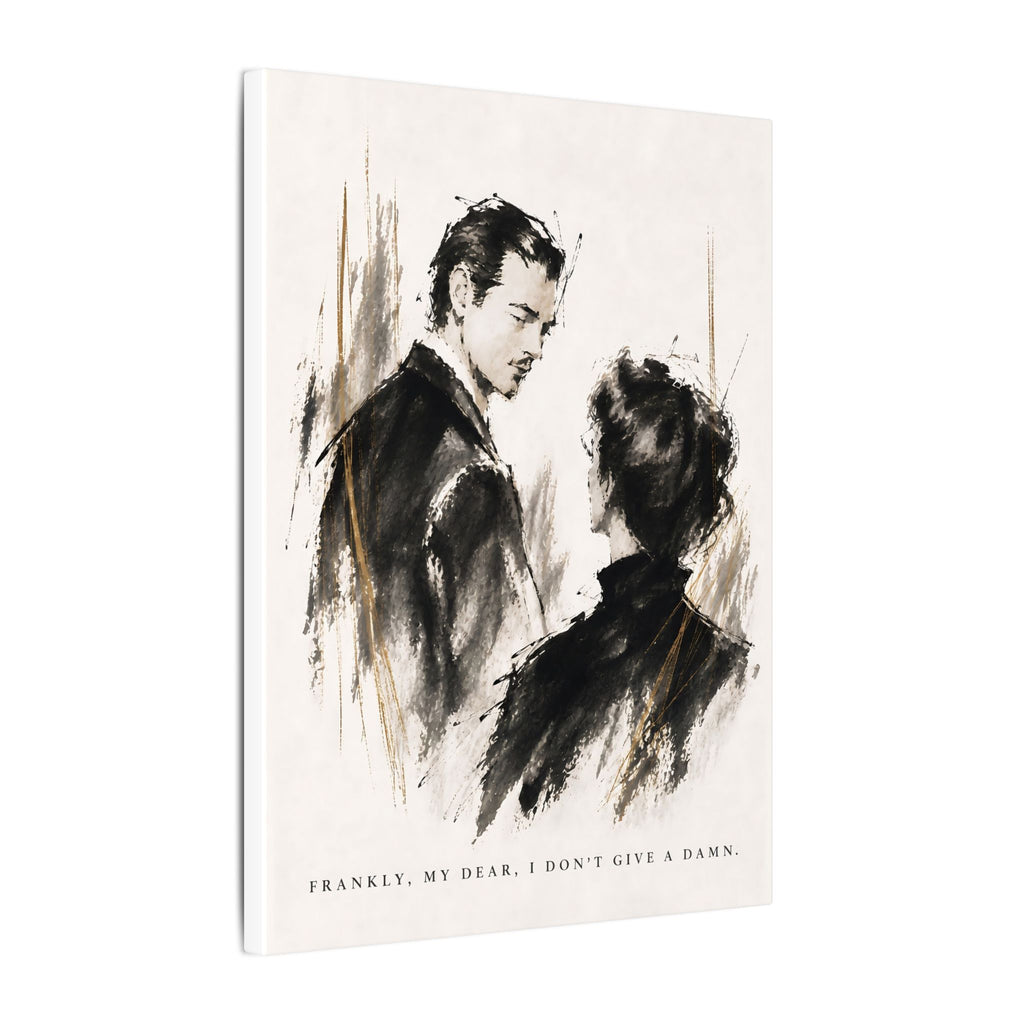 Frankly My Dear - Romantic Noir Wall Art | Canvas