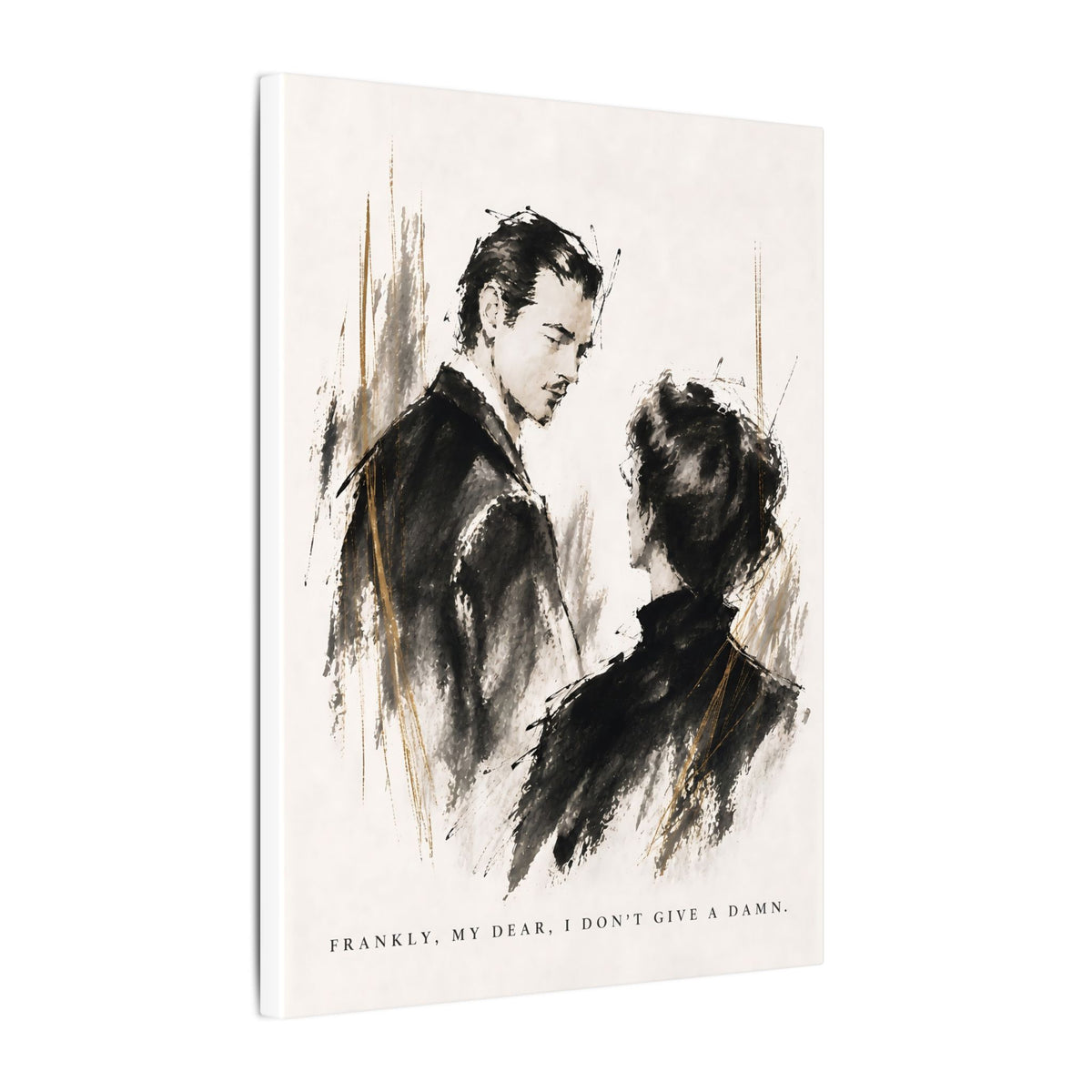 Frankly My Dear - Romantic Noir Wall Art | Canvas