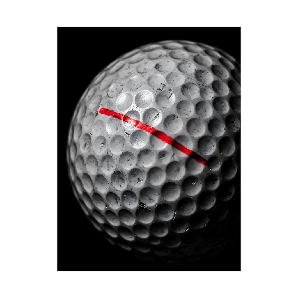 Still in Play - Golf Artwork | Matte Poster