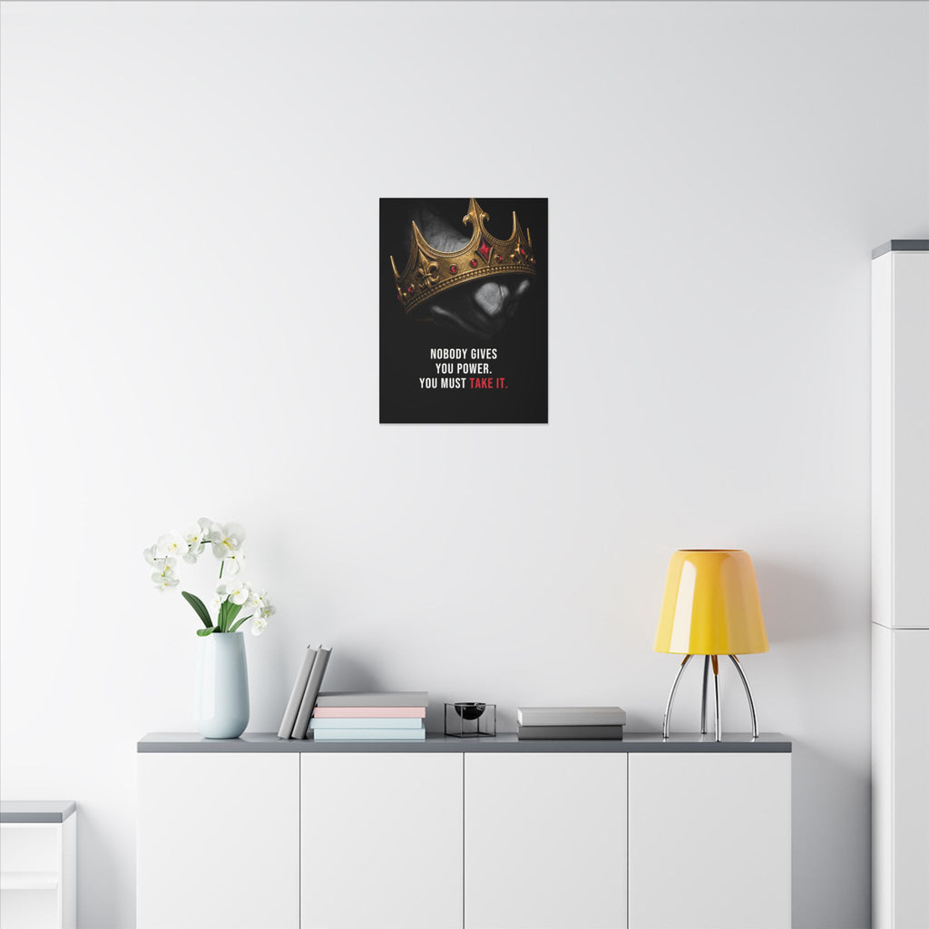 Take the Crown - King Wall Art | Canvas