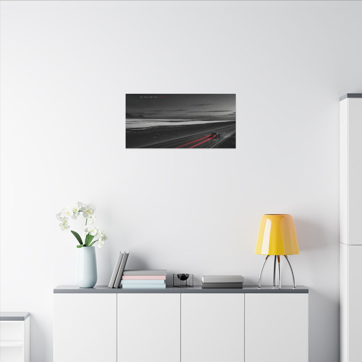 My Way or the Highway - Car Wall Art | Canvas (Panoramic)