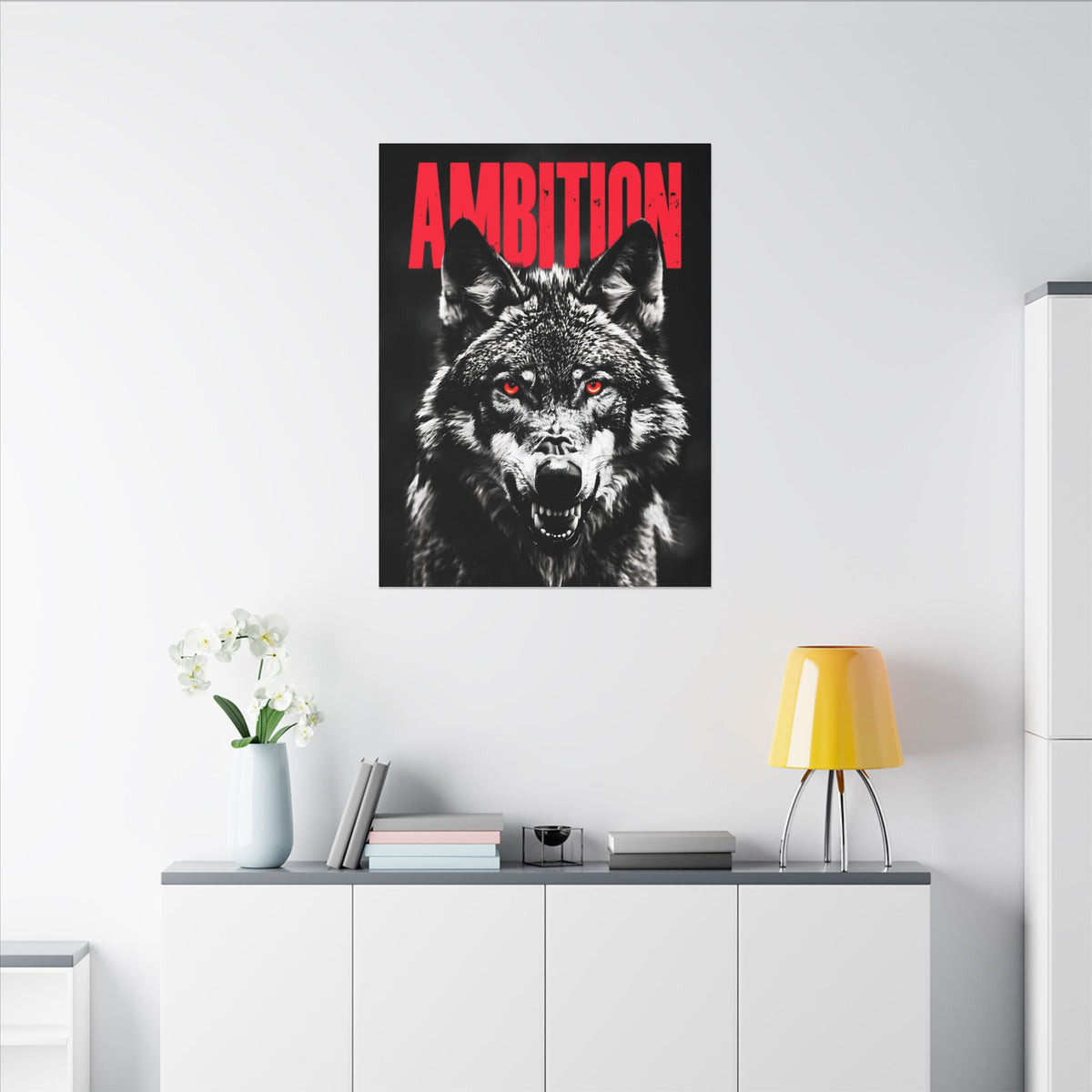 Ambition - Wolf Wall Art | Canvas