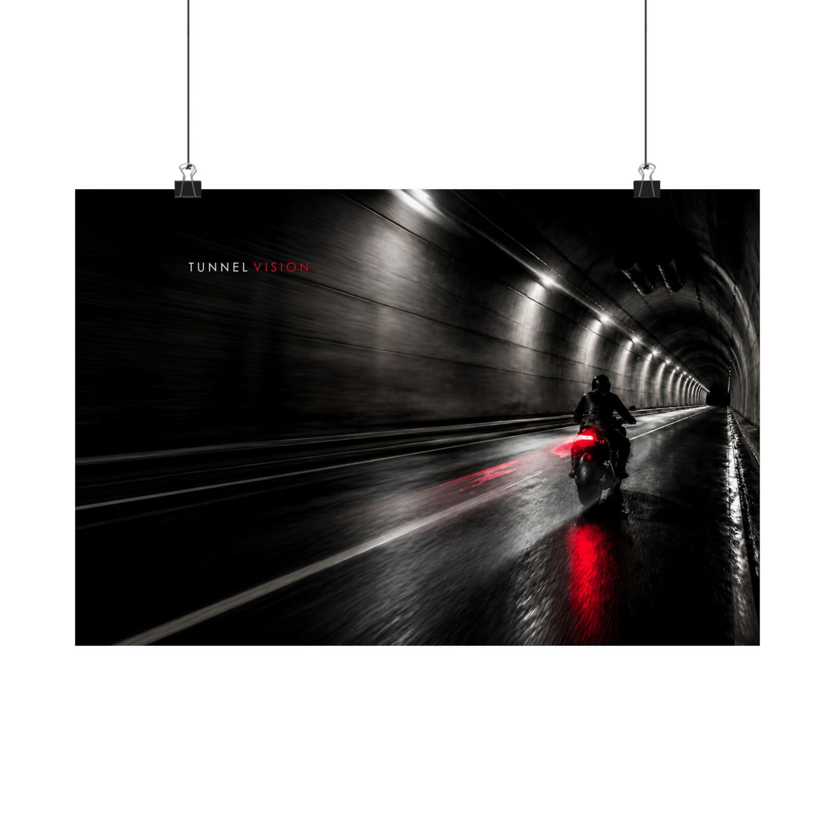 Tunnel Vision - Car Wall Art | Matte Poster (Landscape)
