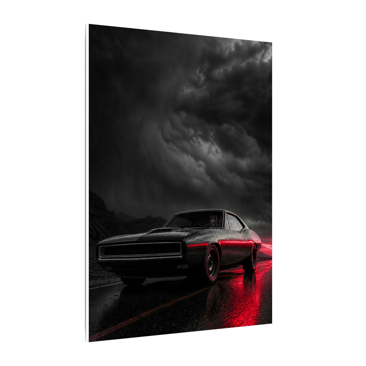 Desert Muscle - Muscle Car Wall Art | Canvas
