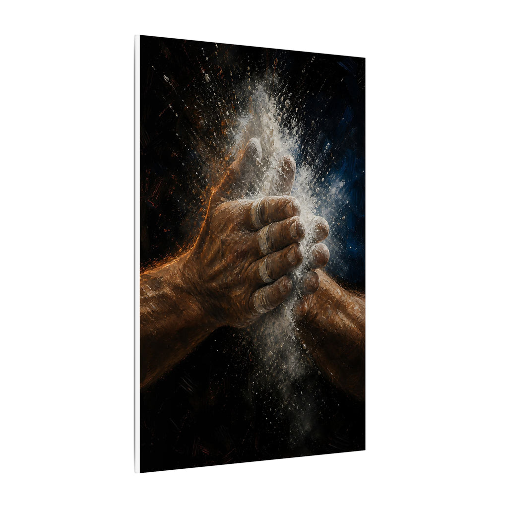 Chalk - Gym Wall Art | Canvas