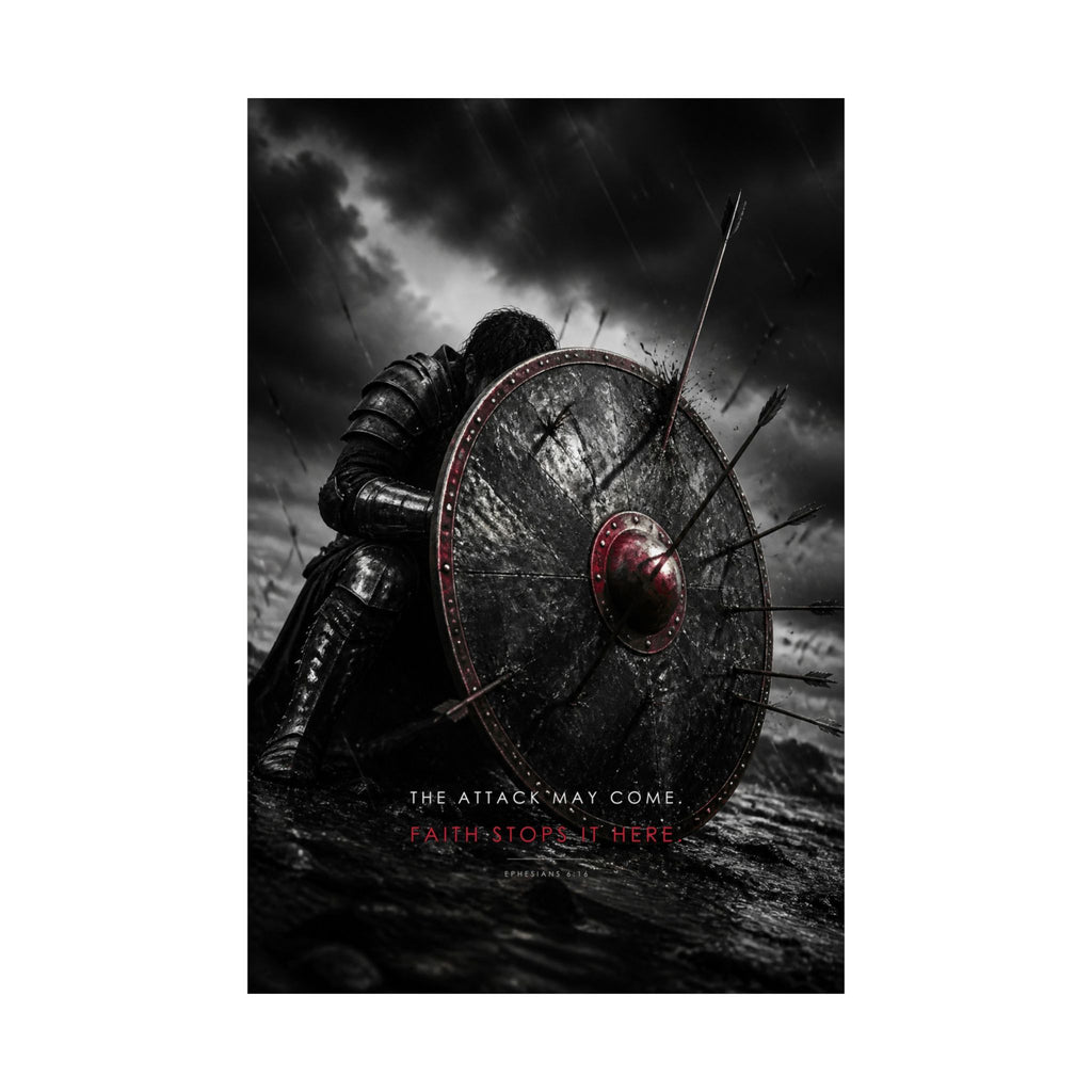 Shield of Faith - Armor of God Wall Art | Matte Poster