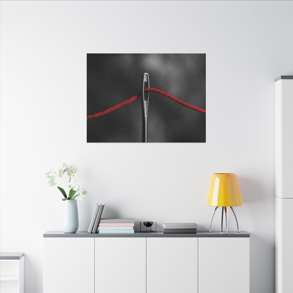 Through the Eye - Professional Office Wall Art | Canvas (Landscape)