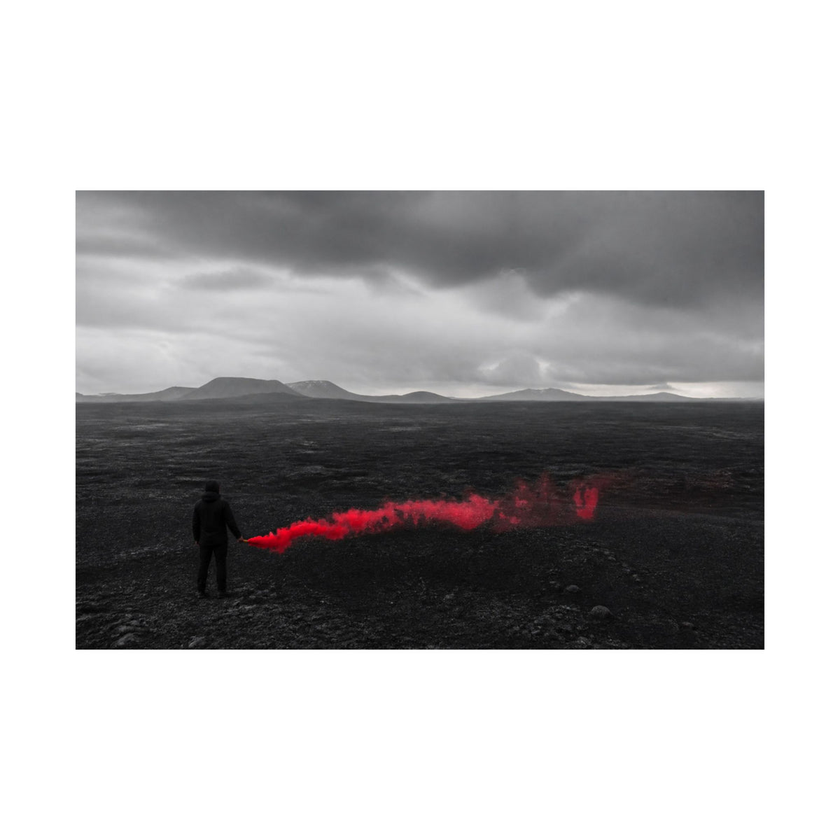 Refuse to Disappear - Above Bed Wall Art | Matte Poster (Landscape)