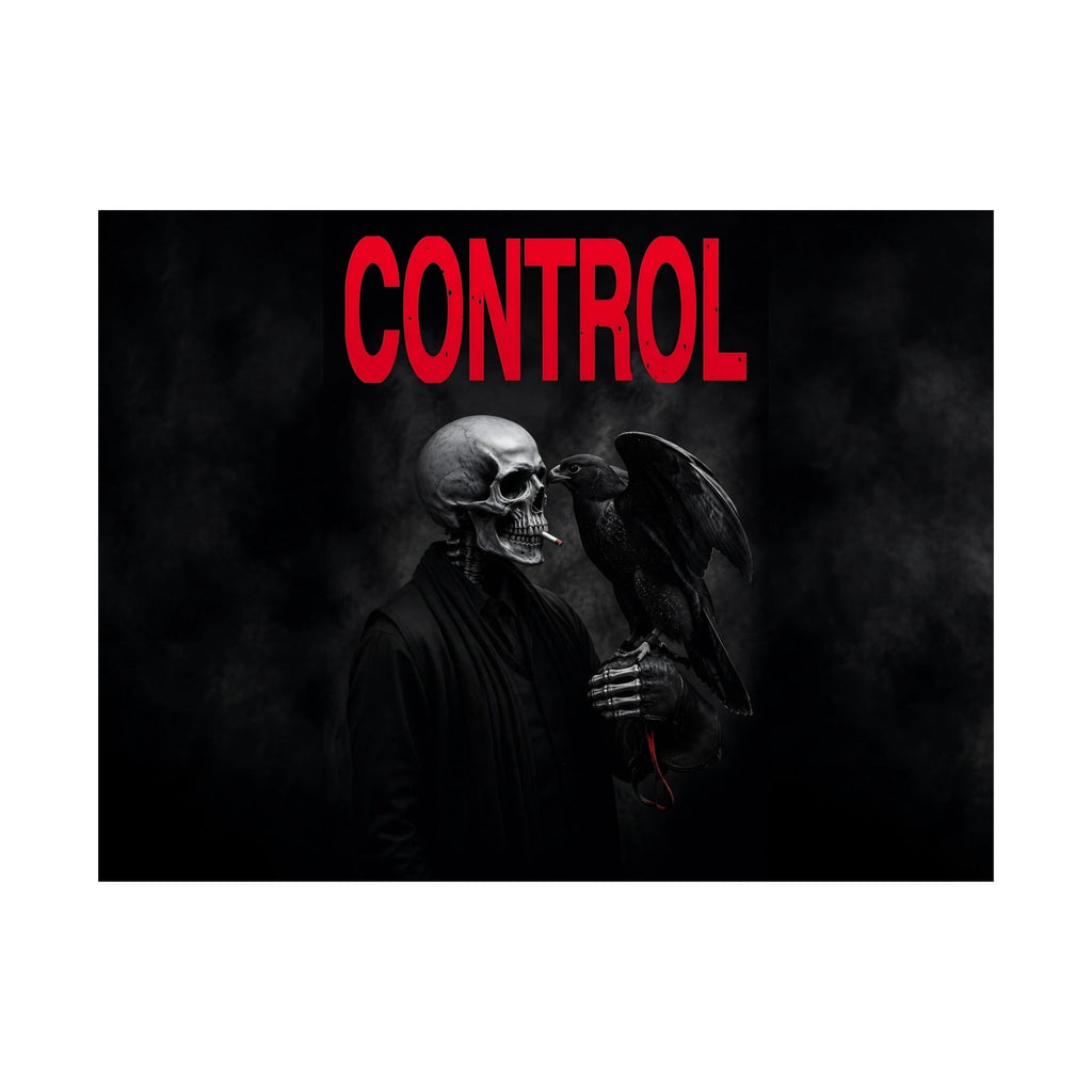 Control - Gothic Raven Artwork | Matte Poster (Landscape)