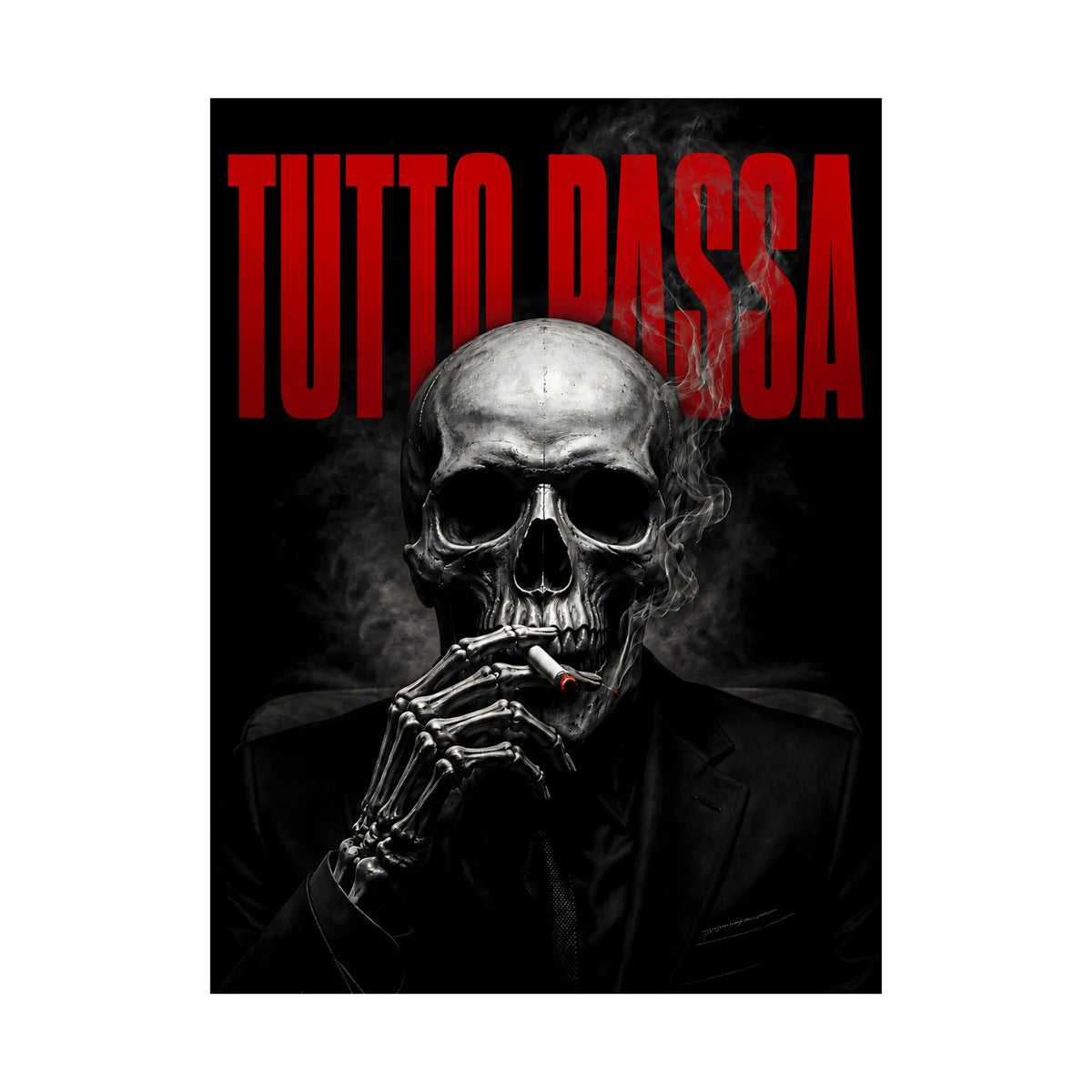 Tutto Passa - Memento Mori | Matte Poster