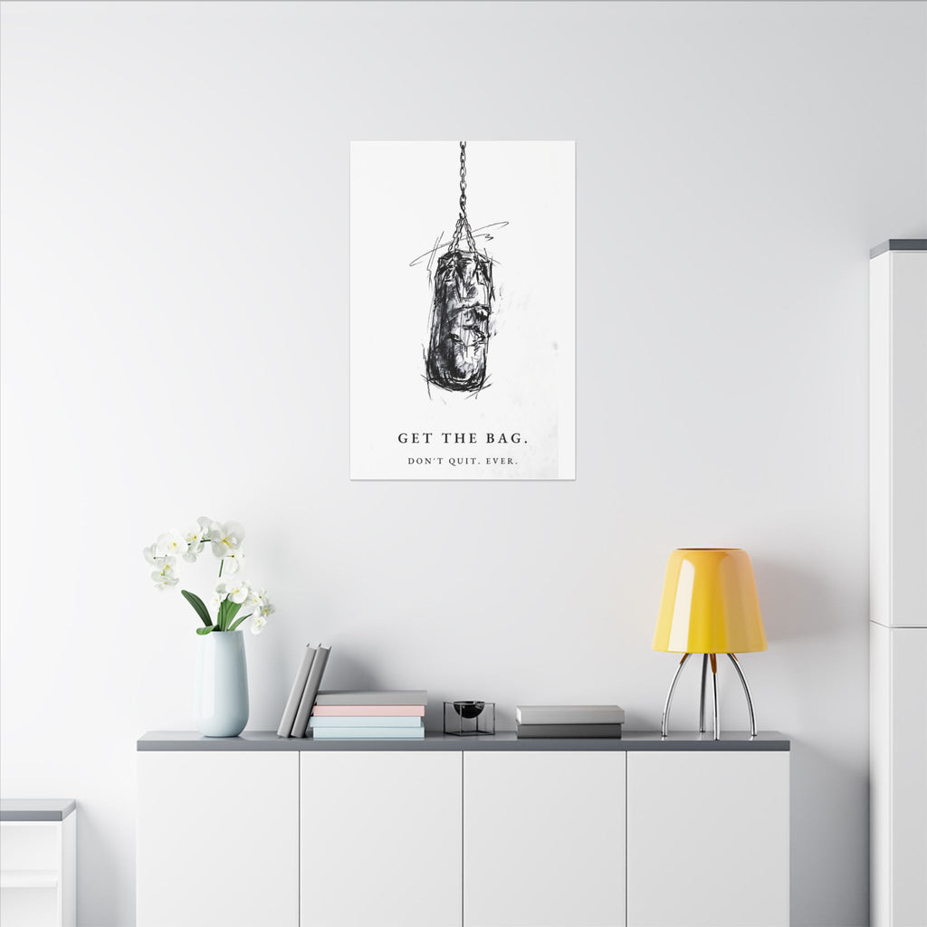 Get the Bag - Boxing Wall Art | Canvas