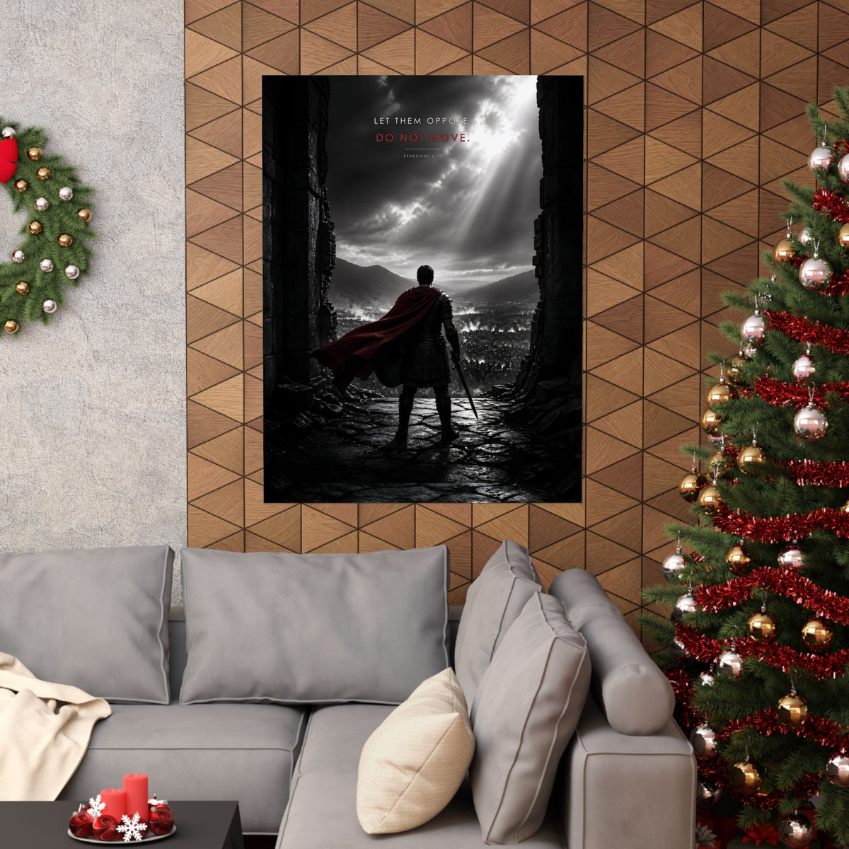 Stand Firm - Armor of God Wall Art | Matte Poster