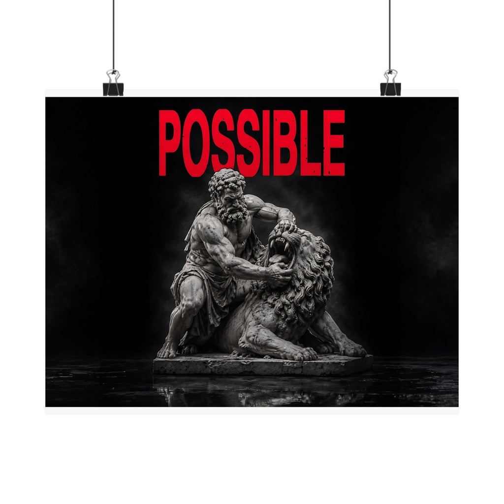 Possible - Hercules Artwork | Matte Poster (Landscape)