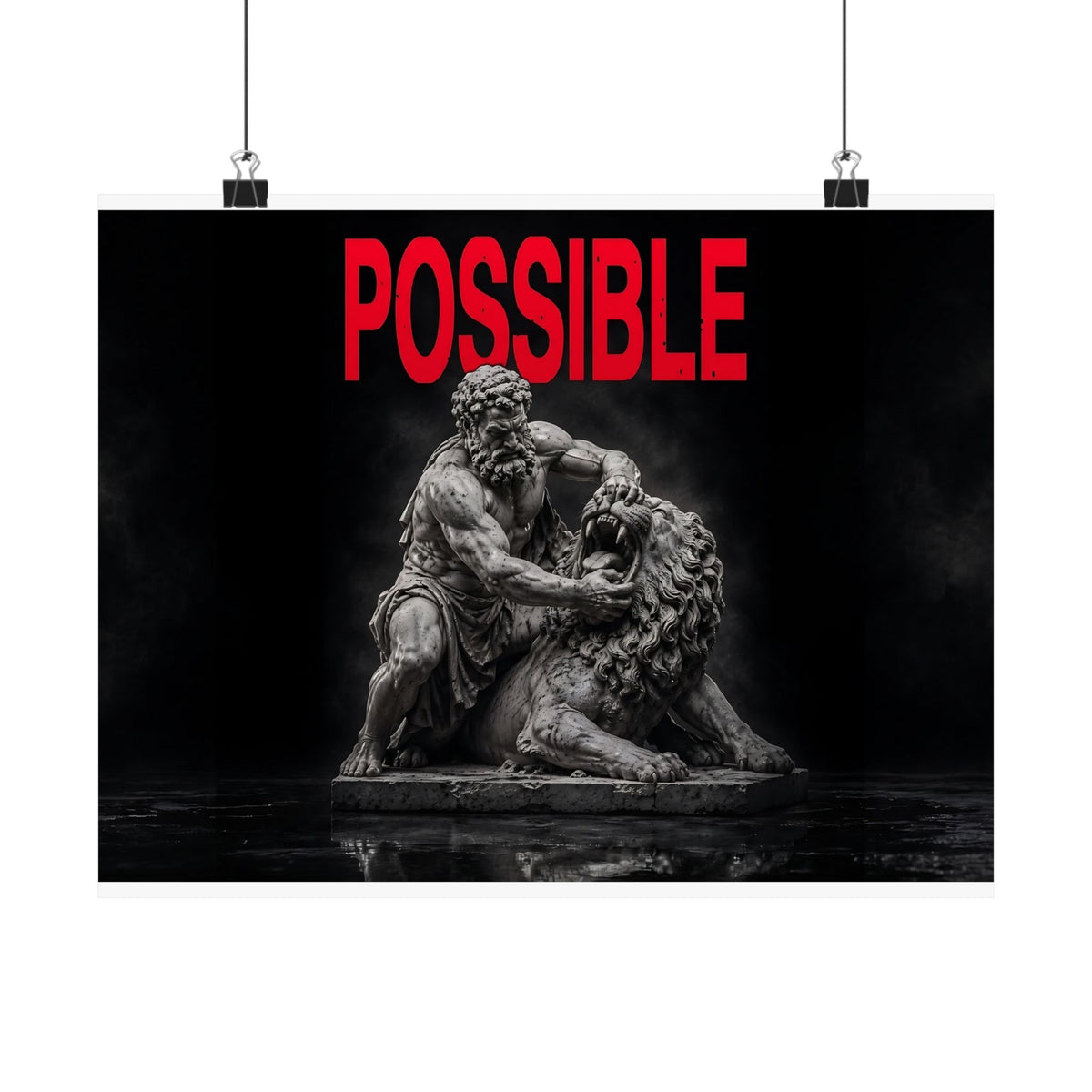 Possible - Hercules Artwork | Matte Poster (Landscape)