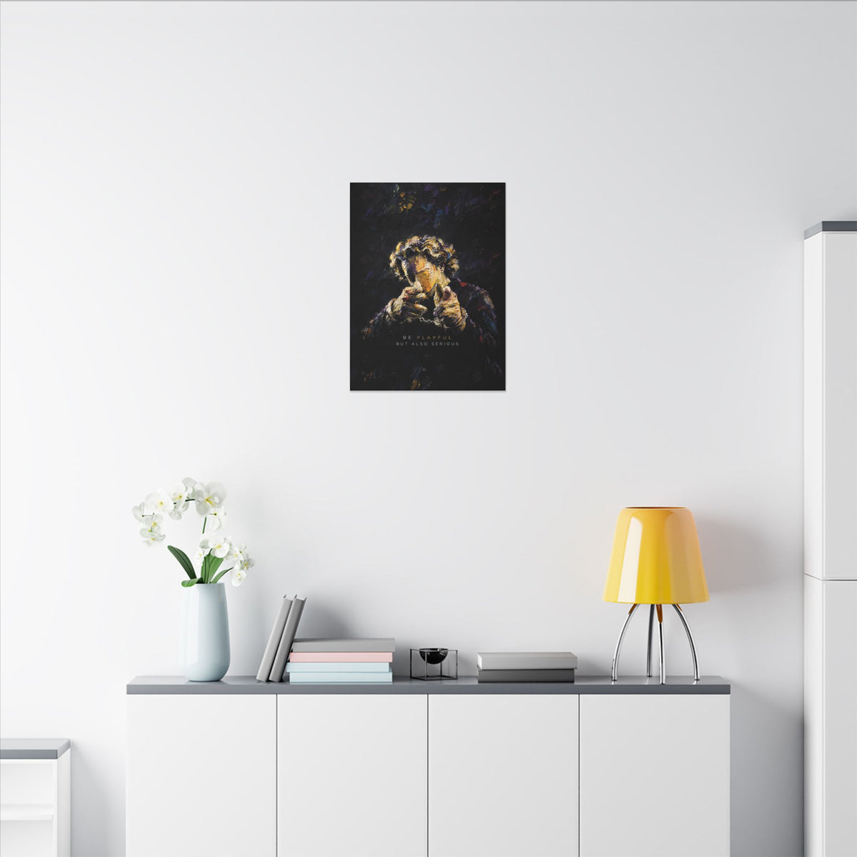 Be Playful But Also Serious - Office Wall Art | Canvas