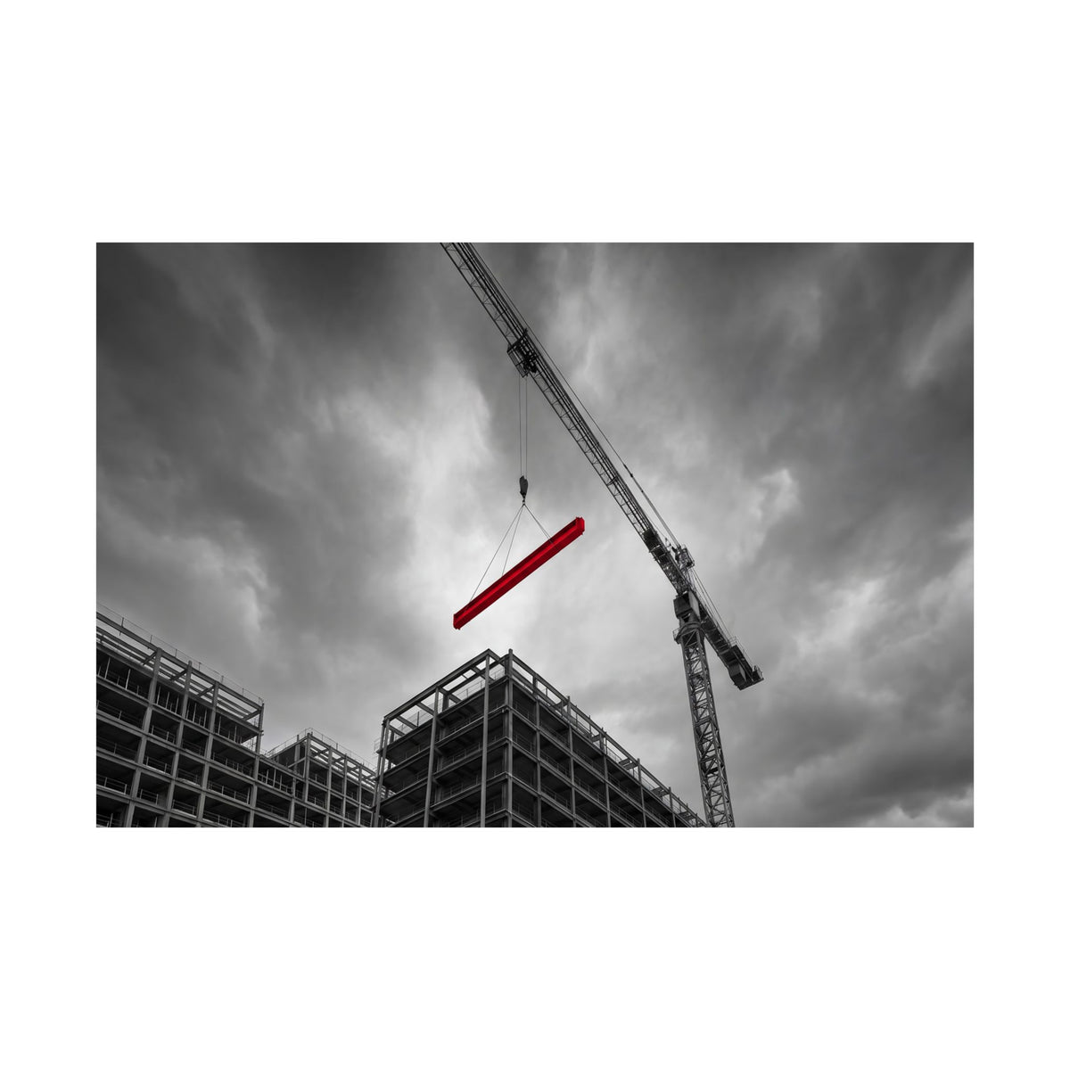 The Next Beam - Art For Business Office | Matte Poster (Landscape)