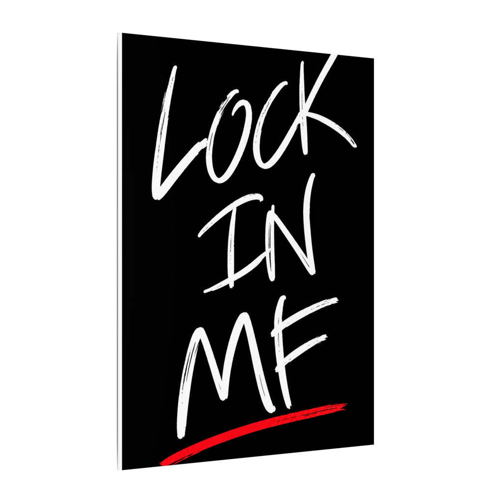 Lock In - Motivational Wall Art | Canvas