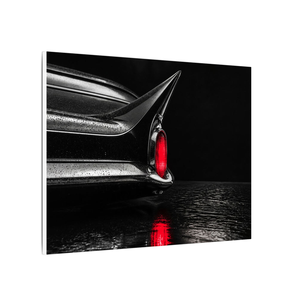 Ruby Tail - Classic Car Wall Art | Canvas (Landscape)