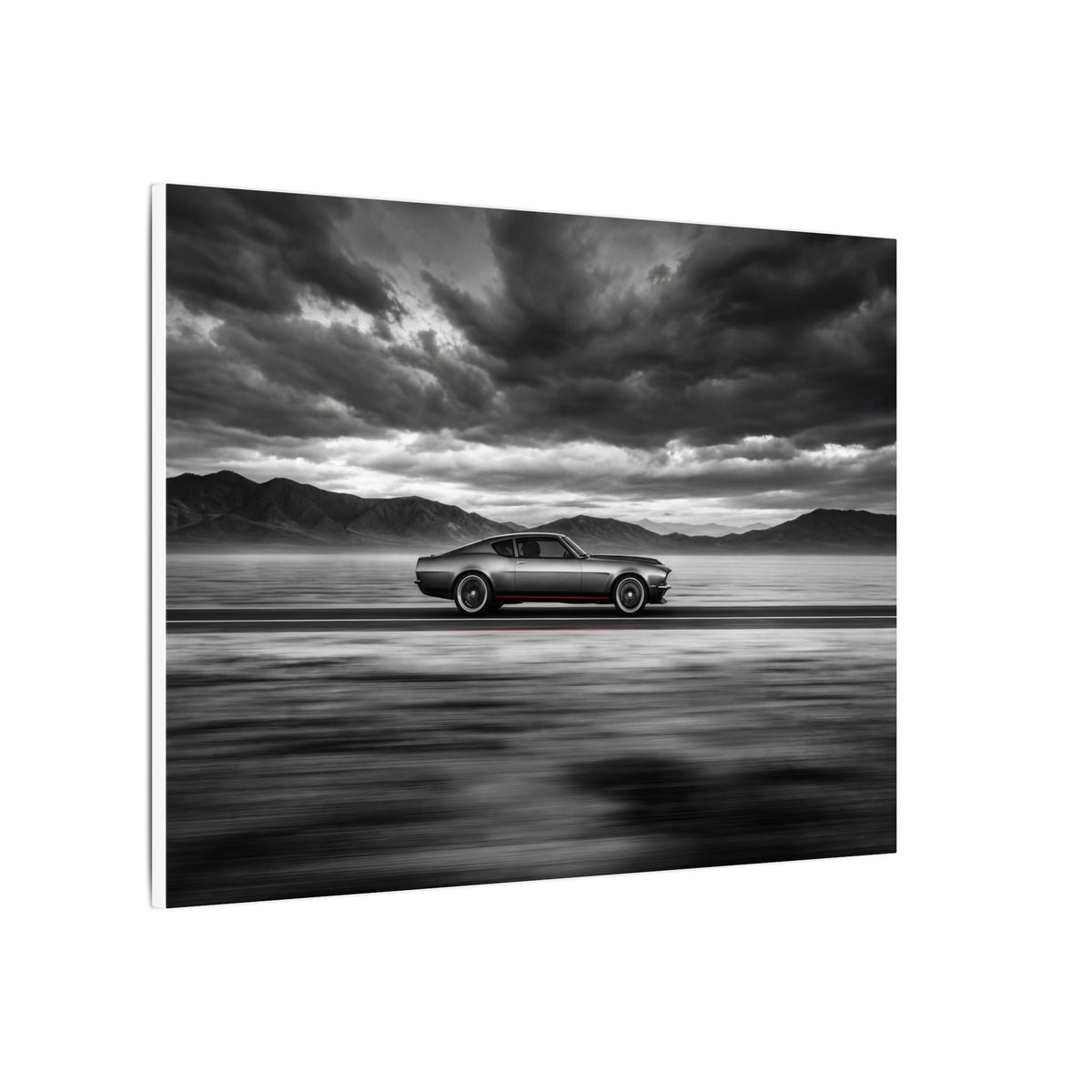 Open Road Velocity - Muscle Car Wall Art | Canvas (Landscape)